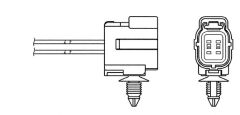 OKSİJEN SENSÖRÜ OZA341-F2 MAZDA 323 1.5 16V 98-01 - 1.6 01-04 530mm