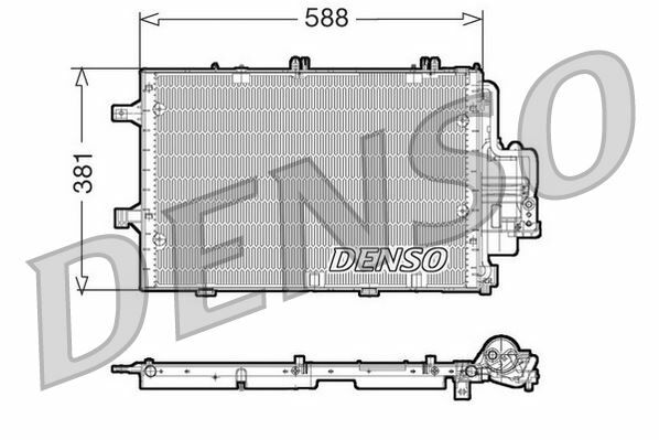 CONDENSER. AİR CONDİTİONİNG OPEL COMBO C 01-