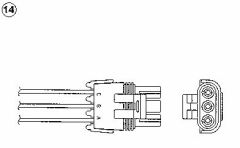 OKSİJEN SENSÖRÜ VECTRA A-B-OMEGA A 2.0-OMEGA A 3.0 24V 88-00