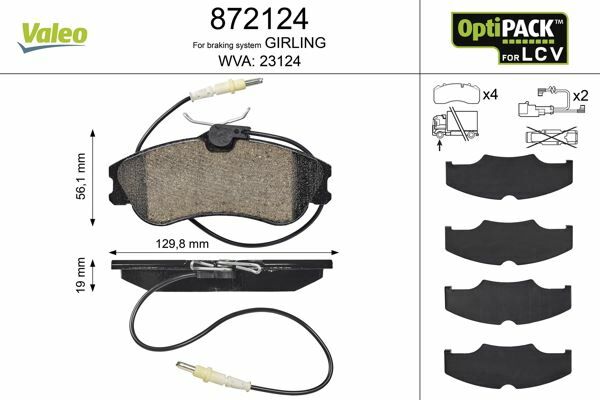 ÖN BALATA PARTNER-BERLINGO 07/96 XSARA 04/97 P306 05/93-05/01 FİŞLİ