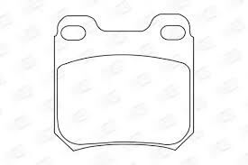 ARKA FREN BALATASI VECTRA A 88-95 ASTRA F 94-98 CALIBRA A 90-97 KADETT E 86-91 VECTRA B 96