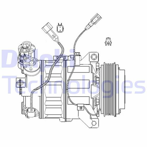 KLIMA KOMPRESÖRÜ FORD MONDEO IV 07 14 -S-MAX-VOLVO S80-V70-XC60-XC70 06 15 2.4 D-D5