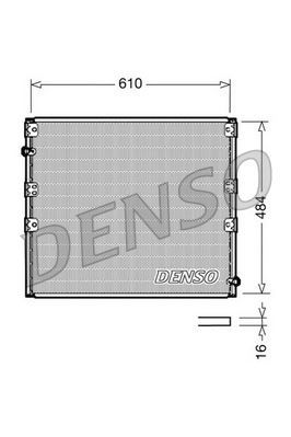 CONDENSER. AİR CONDİTİONİNG TOYOTA LAND CRUISER / PRADO / COLORADO J90 95-02