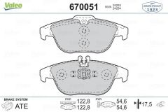 FREN BALATASI ARKA MERCEDES W204 S204 X204 C207 A207