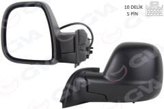 DIŞ DİKİZ AYNASI SOL BERLINGO- RIFTER 2019 COMBO-PROACE CITY 19 ELEKTRİKLİ DESENLİ REZİSTANSLI