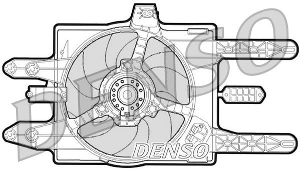 FAN. RADİATOR FIAT PUNTO 93-00