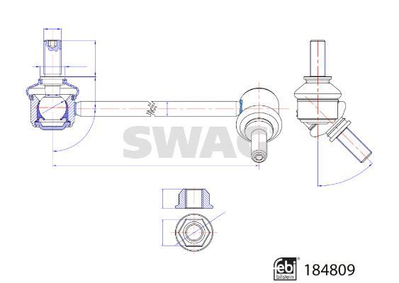 Z ROT EMNİYET SOMUNLARI İLE SKODA FEBI 184809