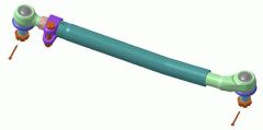 LEMFOERDER STEERING TIE ROD SAAB-SCANIA