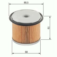 YAKIT FİLTRESİ DİZEL PARTNER-BERINGO-EXPERT-SCUDO 1.9D-P306-P406-XSARA-ZX-XANTIA