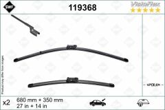 SWF VisioFlex Flat Blade X2 680 350 mm RENAULT Captur 2 11.2019