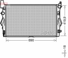 MOTOR SU RADYATORU MERCEDES VITO W447 14