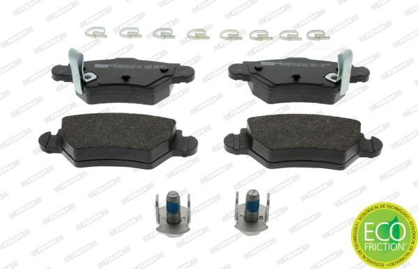 ARKA FREN DİSK BALATA ASTRA G 98 05 ZAFIRA A 98 05 CORSA C-COMBO C 03 09