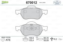 ÖN BALATA MEGANE II 02 SCENIC II 02 CLIO III 05 1.5dCi 1.6 16V 2.0 16V