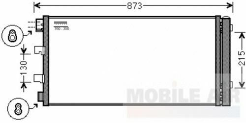 KLİMA RADYATORU KONDENSERİ RENAULT MASTER III 10 OPEL MOVANO B 10 2.3dCi