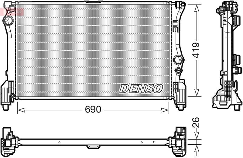 MOTOR SU RADYATORU MERCEDES VITO W447 14