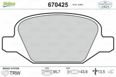 ARKA BALATA FIAT 500 1.4 ABARTH 08/08 FIAT 500C - 1.4 ABARTH 09/09 0.9 13