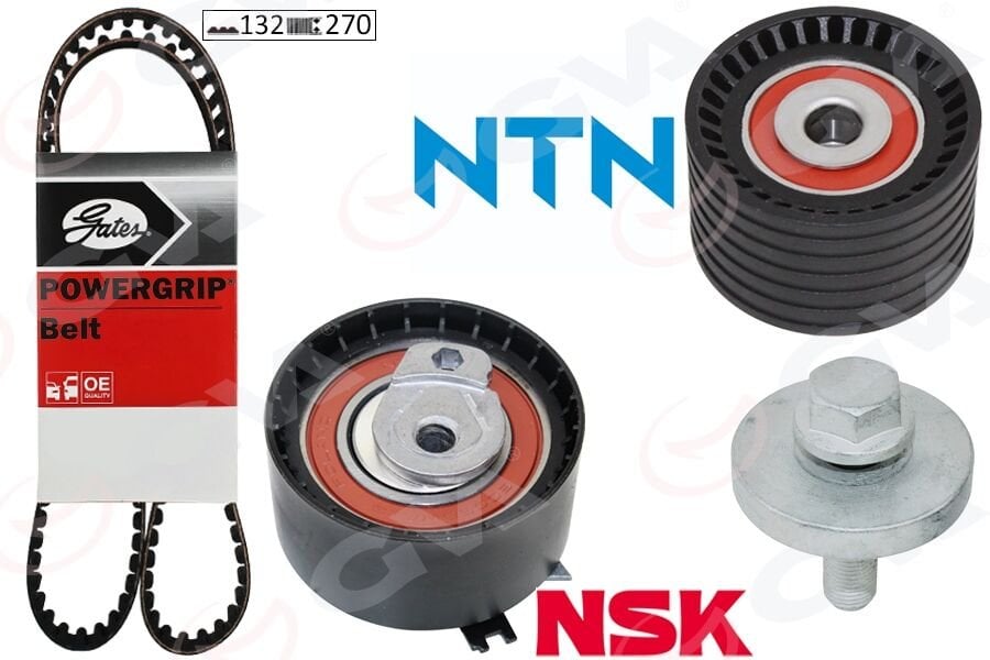 EKSANTRİK GERGİ KİTİ CLIO II 01 CLIO III 04 MEGANE I 96 MEGANE II 02 MEGANE III 09 LAGUNA I 96 LAGUNA II 01 SCENIC I 96 SCENIC II 02 1.4-1.6- 16V K4M-K4J