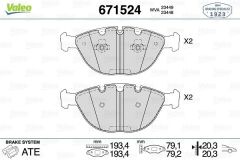 ÖN BALATA BMW X5 E53 4.4 00 4.6İS02 4.8İS04
