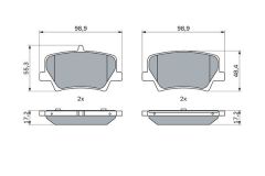 ARKA BALATA VOLVO XC40 D3 D4 T3 T4 T5 2018