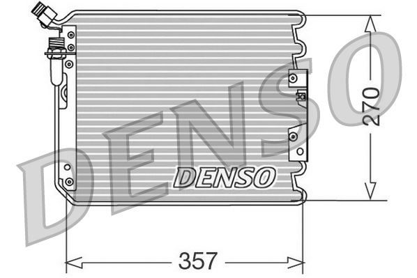 CONDENSER. AİR CONDİTİONİNG PORSCHE 911 930 75-90