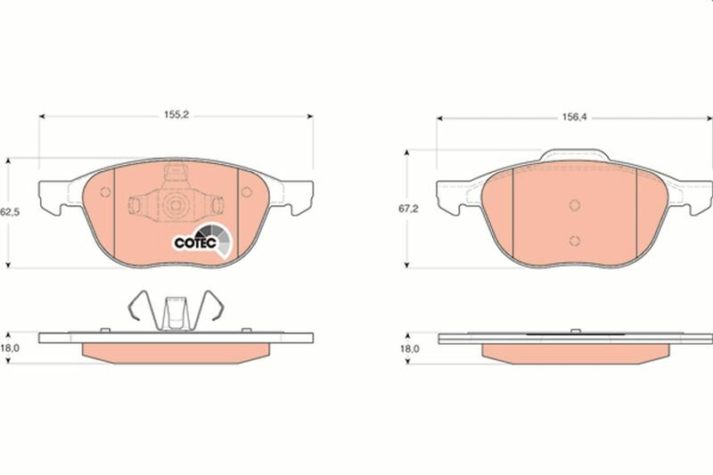ÖN BALATA FOCUS 04 18 CMAX 07 19 KUGA I -II 08 14 VOLVO V40 19 C30 06 12 S70 08 13S40 04 12 V50 04 12 MAZDA 3 03 09 5 05 09