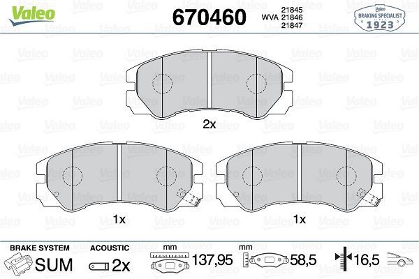 ÖN DİSK FREN BALATASI OPEL FRONTERA 2.0/2.2/3.2/2.2D/2.5D/2.8D 08/91-07/04