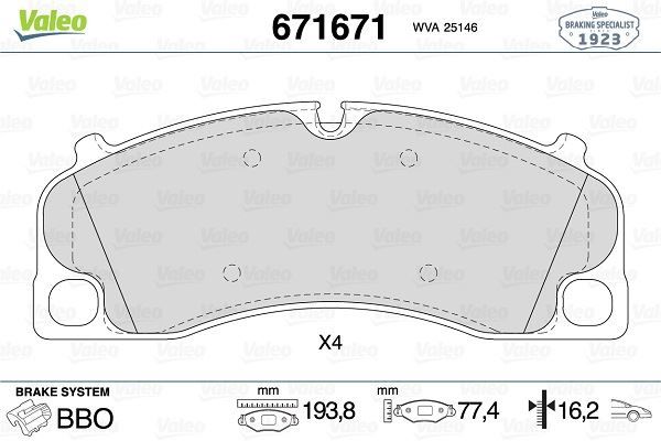 ÖN DİSK FREN BALATASI PORSCHE 911 3.4/3.8 10/12 PORSCHE BOXSTER 2.7/3.4 01/12
