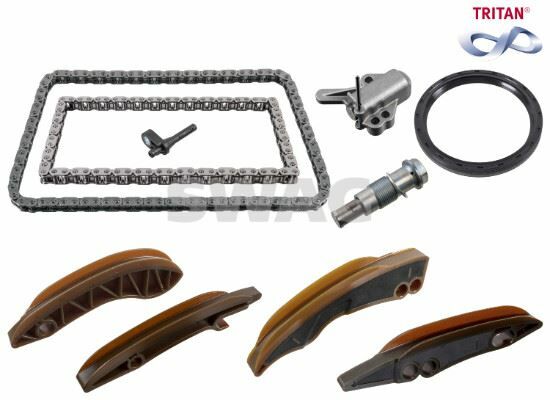 EKSANTRİK ZİNCİR SETİ ALT UST BMW B37 C15 F45 F46 F48 MINI F54 F55 F56 F57 F60 FEBI 174035