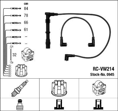 RC-VW214 ATEŞLEME KABLOSU