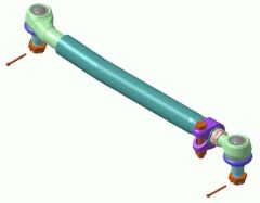 LEMFOERDER STEERING TIE ROD SAAB-SCANIA