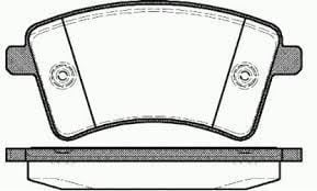 FREN BALATASI ON MERCEDES CITAN W415 12 . RENAULT KANGOO III 08 1.5dCi 1.6 16V