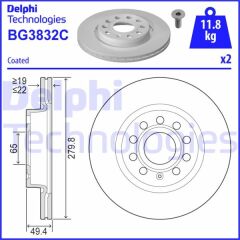 ÖN FREN AYNASI GOLF V-VI-JETTA III-IV-CADDY III-A3 03 LEON 05 TOLEDO-OCTAVIA 04 280x22x9DLxHAVALI 1K0615301AS-1K0615301S-JZW615301A