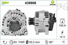 ALTERNATÖR KOMPLE CMAX 11 -FIESTA VI 08 FOCUS III 11 17 KUGA II 14 17 CONNECT 14 COURIER 14 1.5-1.6-2.0TDCİ VOLVO C30 D2 10 15 S40 II 10 15 S60 II 10 15 V60 10 15 V70 III 10