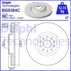 FREN DİSKİ TEKLİ PAKET - BOYALI. DELİKLİ ÖN VW TERAMONT 12/2016