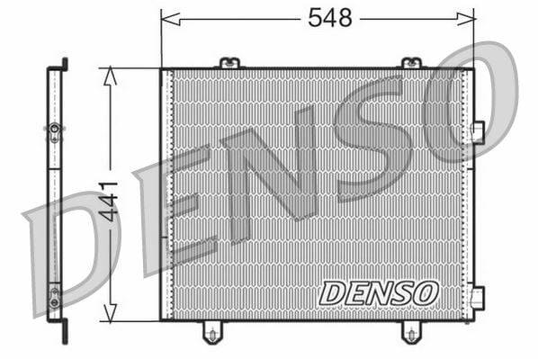 CONDENSER. AİR CONDİTİONİNG RENAULT TRUCKS MASCOTT 99-13