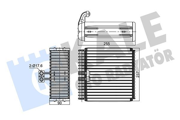EVAPORATOR COROLLA