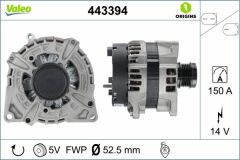 ALTERNATOR 14V 150A MERCEDES W176 W246 C117 X156