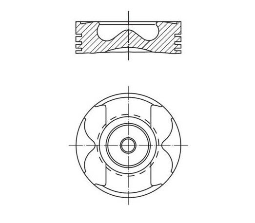 PISTON SEGMAN 84.50mm N47 D20 E87 E60 E90 F10 F20 F22 F30 F34 F33 F32 F36 E83 E84 F25 F15 F85