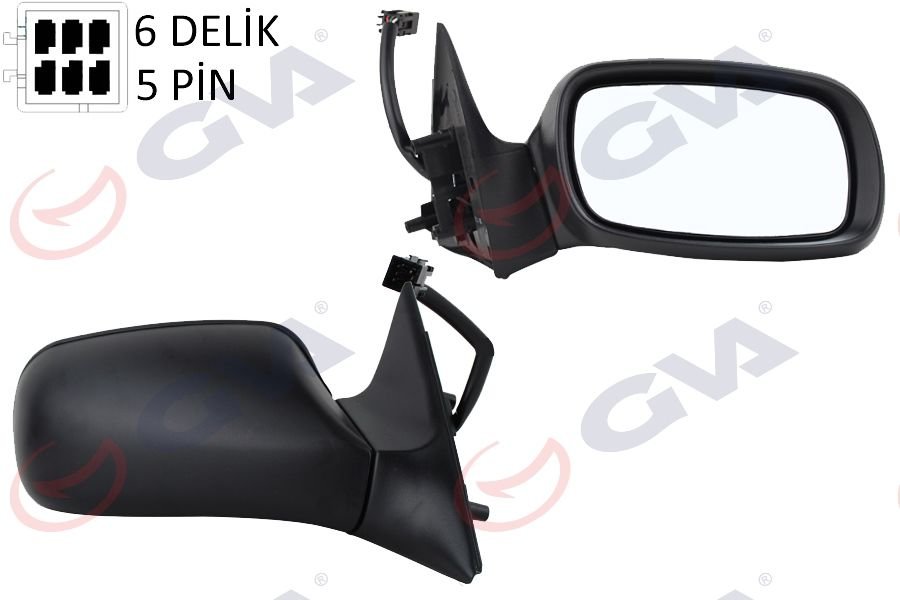 DIŞ DİKİZ AYNASI SAĞ ASTRA F 94 ELEKTRİKLİ ISITMALI KONVEKS 5 FİŞ VM-164EHR