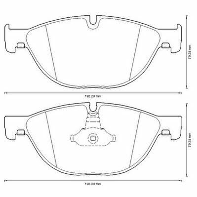 ÖN BALATA BMW 5 F07 09-12 F10-F11 F18 5 SERİSİ 10-13 F12 F13 F06 6 SERİSİ 12 F01 F02 F03 10