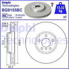 FREN DİSKİ Bİ-METALİK ALÜMİNYUM GÖVDELİ TEKLİ ÖN BMW 5 SERİES.6 SERİES.7 SERİES 02/2008-10/2018
