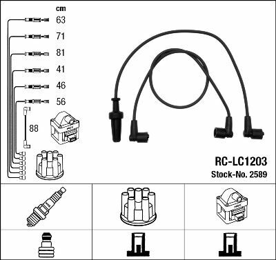RC-LC1203 ATEŞLEME KABLOSU