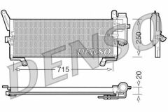 CONDENSER. AİR CONDİTİONİNG FIAT PUNTO 93-00