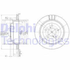 FREN DİSKİ ÇİFTLİ PAKET . DELİKLİ ARKA SUBARU IMPREZA. LEGACY 01/1992 12/2001