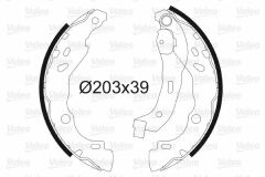 ARKA FREN PABUÇ BALATASI RENAULT CLIO II 98 CLIO IV 12 CLIO SYMBOL 02 SYMBOL III 13 DACIA SANDERO 08 LOGAN 06 SANDERO II 12 LOGAN II 12