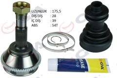 AKS KAFASI DIŞ ÖN DUCATO-BOXER-JUMPER 2.5 D 94-02 14Q ABS Lİ 54DİŞ 15 JANT 28x39x63 175.5mm