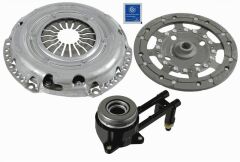 DEBRİYAJ SETİ BASKI DİSK FIESTA-FUSION-MAZDA 2 1.4TDCI F6JA-F6JC-MZ14CD RULMANLI