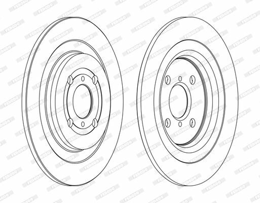 ARKA DİSK YARIS/VITZ. DAIHATSU CHARADE 11-05