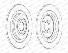 ARKA DİSK YARIS/VITZ. DAIHATSU CHARADE 11-05