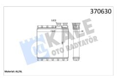 KALORİFER RADYATÖRÜ VW POLO T-CROSS-SEAT ARONA IBIZA V 1.0 1.5TSI 1.6TDI 17 AUDI 2.5 3.0 3.5 4.0TFSI 18 BORUSUZ BRAZING AL 160x174.5x33
